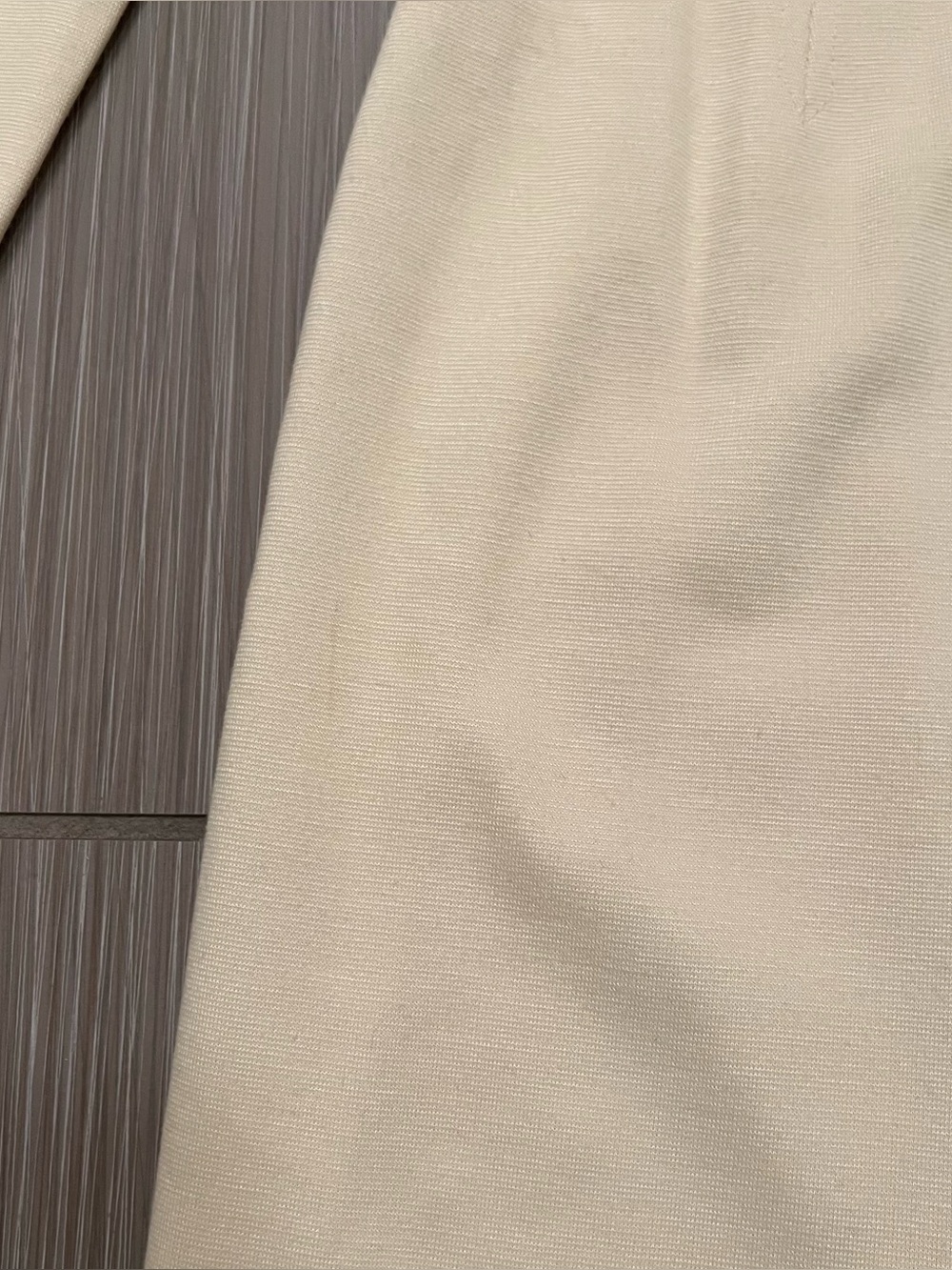 Milly Cream Ivory Dress with Gold belt XS Classic long sleeve - Picture 12 of 12